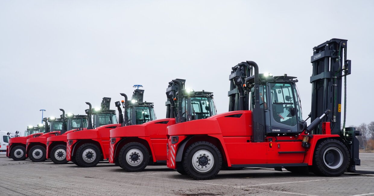 Seehafen Wismar setzt auf umweltfreundliche Diesel- und E-Staplerflotte: Kalmar ist erneut bevorzugter Partner für Umschlagtechnik